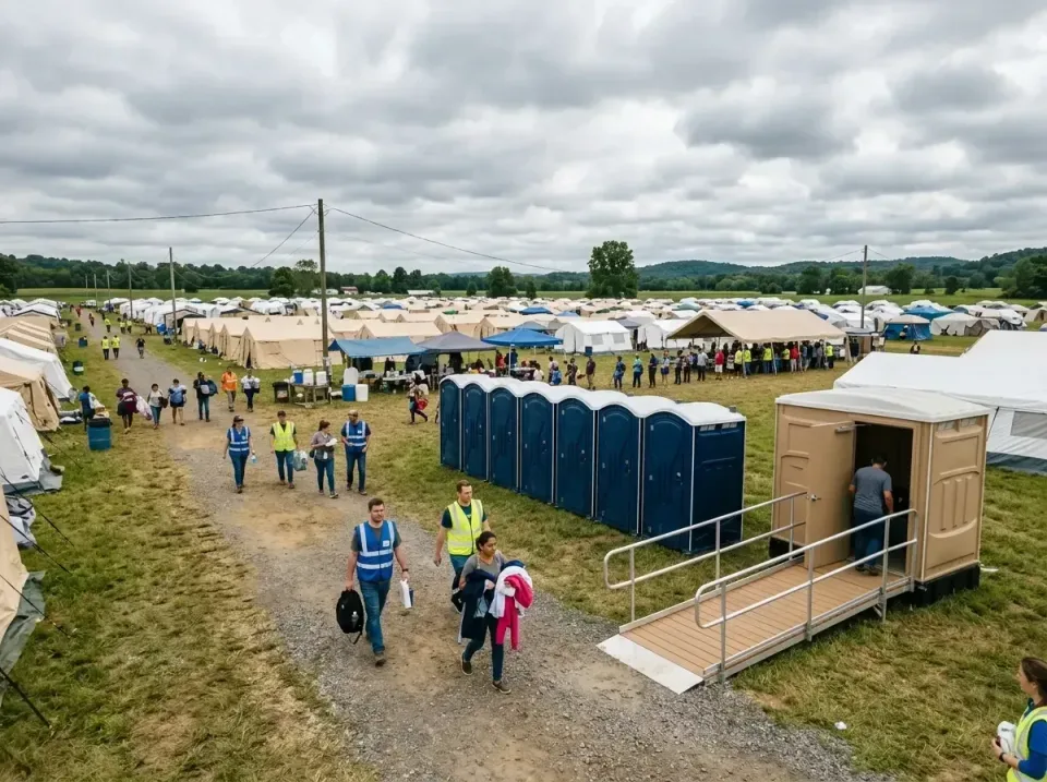 disaster-relief-camp-restrooms-010 — frequently asked questions, Dumpster & Portable Bathrooms Rental in Liberty, KY